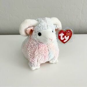 Beanie Babies Bam the Ram Plush Toy | TY Bam Sheep Stuffed Animal